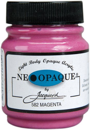 Jacquard Neopaque Acrylic Paint 2.25Oz-Magenta Jacquard Neopaque Acrylic Paint 2.25Oz-Magenta von Jacquard