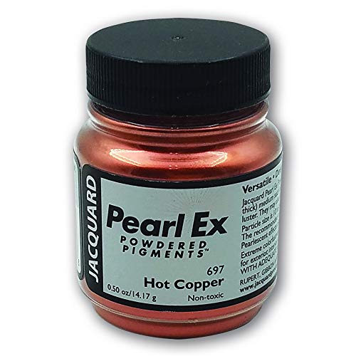 Jacquard Pearl Ex Heißes Kupfer Pulverpigmente 0,5 oz / 14g von Jacquard