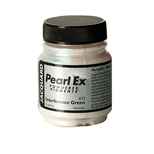 Jacquard Pearl Ex Pigment, 142 g, Grün von Jacquard