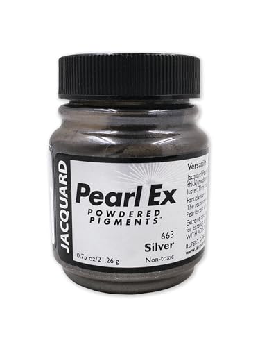 Jacquard Pearl Ex Silberpulverpigment 0,75 oz / 21 g von Jacquard