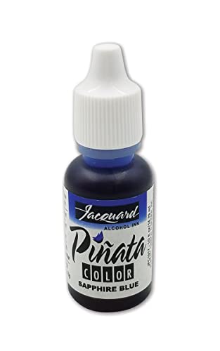 Jacquard Pinata Farbe auf Alkohol-Basis, saphirblau, 1/2 oz von Jacquard