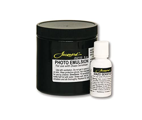 Jacquard Products Emulsion & Dianzo Sensitizer 8oz- von Jacquard