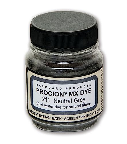 Procion MX Dye Neutral Grey 2/3 oz Procion MX Dye Neutral Grey 2/3 oz von Jacquard