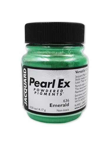 Jacquard Pearl Ex Smaragd Pulverpigmente 0,5 oz/14 g von Jacquard