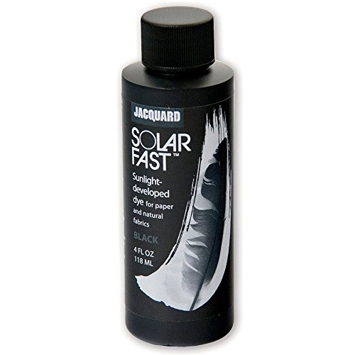Jacquard Products Solarfast Dye Schwarz für Papier und Stoff, 237 ml Jacquard Products Solarfast Dye Schwarz für Papier und Stoff, 237 ml von Jacquard
