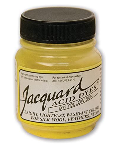 Jacquard Products, Colore: Giallo Sole Acid Dyes, Acrilico, Multicolore von Jacquard