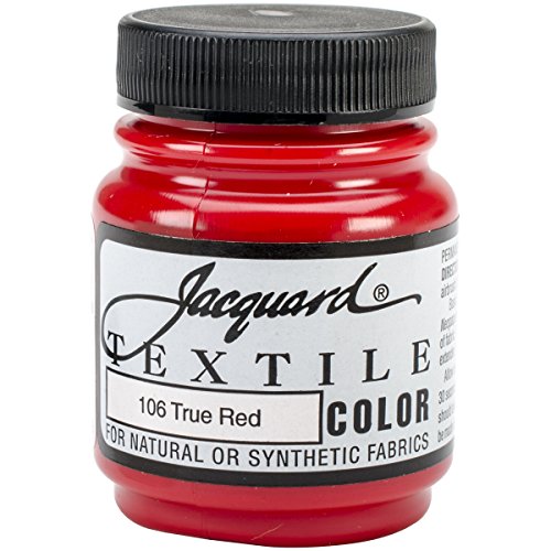 Jacquard Textilfarbe, 64 ml, Rot von Jacquard