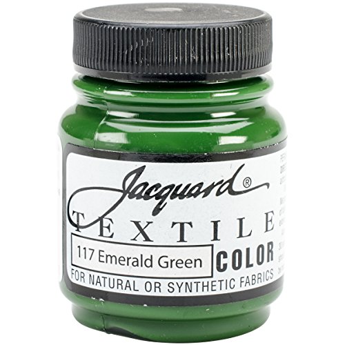 Jacquard Textilfarbe, 64 ml, Smaragdgrün von Jacquard
