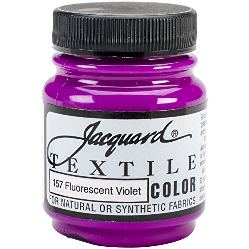 Jacquard Textilfarbe, 64 ml, fluoreszierendes Violett von Jacquard