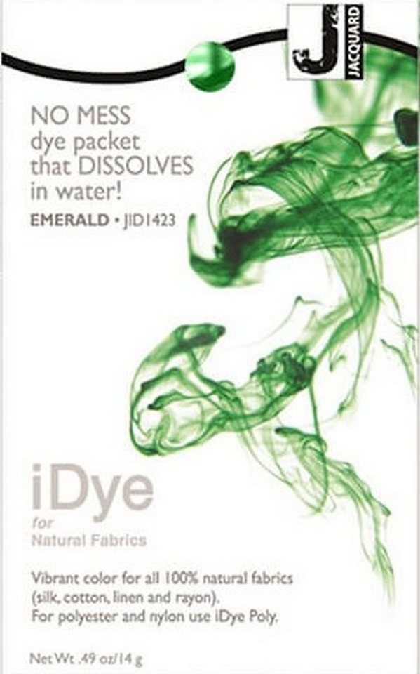 Jacquard Textilfarbe iDye Natural, Färbemittel für Naturgewebe, 14g von Jacquard