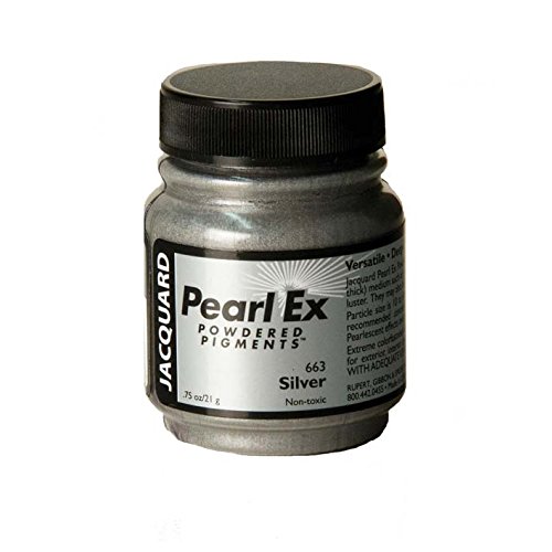 Jacquard Pearl Ex Silberpulverpigment 0,75 oz / 21 g von Jacquard