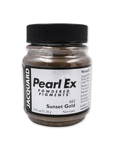 Pearl Ex Sunset Gold Pulverpigment 0,75 oz / 21 g von Jacquard