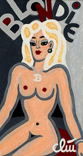 Jacqueline Ditt - Blondie - universal Arts Galerie Studio - Grafik Druck Kunstdruck nach Gemälde Jacqueline Ditt - Blondie - universal Arts Galerie Studio - Grafik Druck Kunstdruck nach Gemälde von Jacqueline Ditt