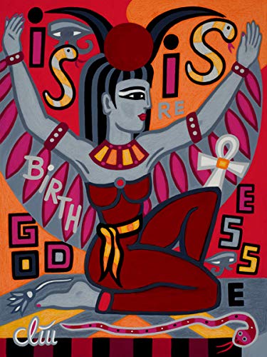 Jacqueline Ditt - Isis Goddesse of Re/Birth - universal arts Galerie Studio - Grafik Druck Kunstdruck nach Gemälde von Jacqueline Ditt