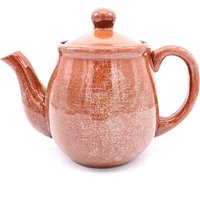 Vintage - American Redware Keramik Teekanne/Kaffeekanne von JacquelynVaccaro