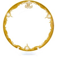 Vintage - One | 1 D & C Limoges France Weißer Porzellan Teller Mit Leuchtendem Gold Dekorieren Und Monogramming 8, 5" Breit von JacquelynVaccaro