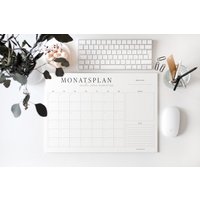 Schreibtischunterlage // Monatsplan Block A3 Format Memories von JacquiDesignsShop