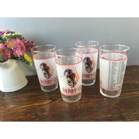Vier | 4 Kentucky Derby 122 Laufende Offizielle Julep Gläser/1996 Libbey Etasterian Racing Datierte Glas Pferd Cocktailbar Ware Churchill Vier | 4 Kentucky Derby 122 Laufende Offizielle Julep Gläser/1996 Libbey Etasterian Racing Datierte Glas Pferd Cocktailbar Ware Churchill von JadeandLoren