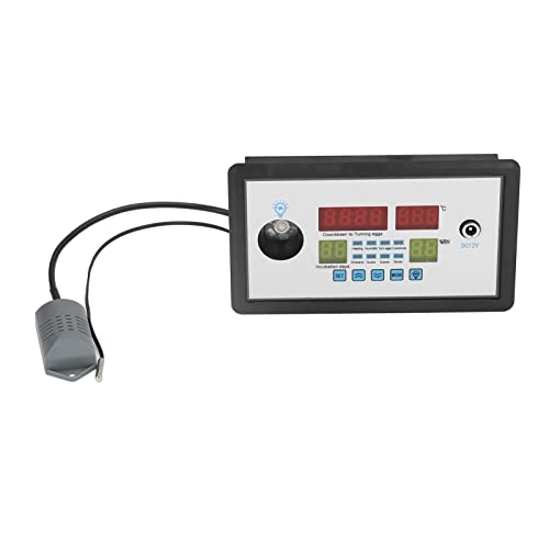 Intelligenter Inkubator-Thermostat – Heizmatten, automatischer Eierinkubator-Controller-Thermostat, für Eier, Enteneier, Gänseeier, 12 V von Jadeshay