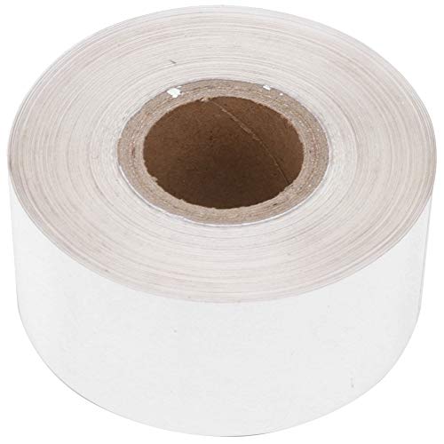 Jadeshay 120 Meter/Rolle Heißprägefolie Papier Ledertuch Paket Box DIY Dekoration Zubehör 3cm Breite(Weiß) von Jadeshay