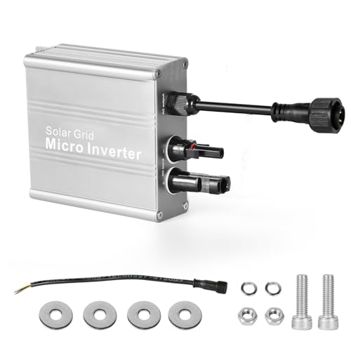 Jadeshay 120W Microwechselrichter Solar PV Wechselrichter Balkonkraftwerk DC10.8-30V MPPT Wechselrichter Sinus for Solarpanel, mit AC-Ausgangskabel Jadeshay 120W Microwechselrichter Solar PV Wechselrichter Balkonkraftwerk DC10.8-30V MPPT Wechselrichter Sinus for Solarpanel, mit AC-Ausgangskabel von Jadeshay