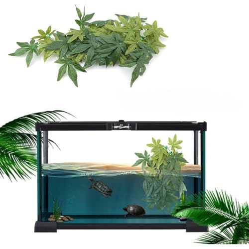 Jadeshay Aquarium Pflanzen Künstlich, 1 Pcs 40cm Grün Wasserpflanzen Aquarium Deko Aquarium Pflanzen Hintergrund, Plastikpflanzen Für Aquarien von Jadeshay