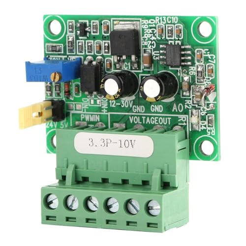 Jadeshay PWM Spannung Converter Modul 3.3V PWM-Signal auf 0-10 V PWM Digital Analog Wandler Modul Konverter Modul von Jadeshay