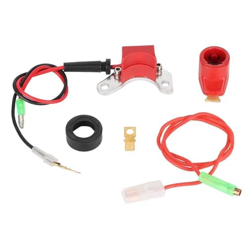 Jadeshay Elektronische Zündung, Umrüstsatz für Elektronische Zündpunkte Auto ModifikationZubehör + elektronische Zündung Kit Kompatibel mit 25D und DM2 von Jadeshay