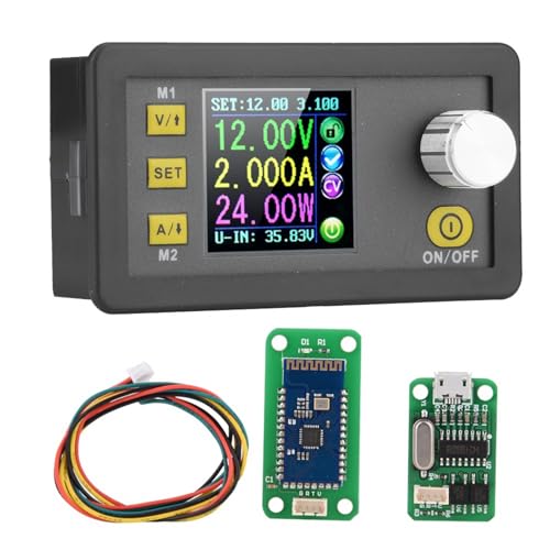 Jadeshay DC DC Wandler Step Down Converter DC 6-40V Spannungsregler Einstellbare Netzteil Abwärtsspannungswandler für die Stromversorgung, DPS3005-USB-BT, USB- und Bluetooth-Verbindung von Jadeshay