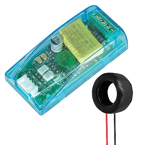 Jadeshay PZEM-004T Multimetermodul Spannungs- und Stromprüfer AC 80–260V 100A Digitales Voltmeter Amperemeter Modul, Watt, Leistung, Volt, Stromtestmodul for TTL, mit Geschlossener CT von Jadeshay