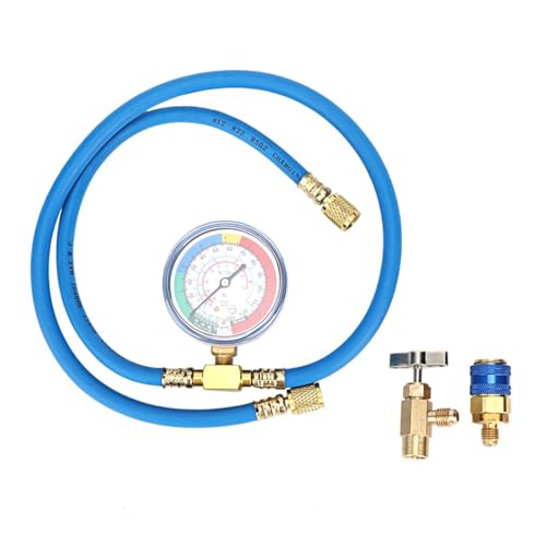 Jadeshay R134a Klimaanlage Kältemittel Aufladeschlauch Ladeschlauch mit Messgerät, Auto Zapfpistole Universal Kältemittel Klimaanlage Auto Befüllen für Auto Klimaanlage Kältemittel Jadeshay R134a Klimaanlage Kältemittel Aufladeschlauch Ladeschlauch mit Messgerät, Auto Zapfpistole Universal Kältemittel Klimaanlage Auto Befüllen für Auto Klimaanlage Kältemittel von Jadeshay