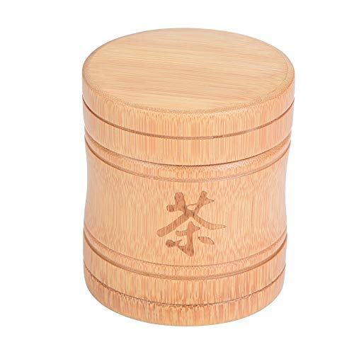 Jadeshay Teebehälter, tragbare leichte Bambus-Tee-Aufbewahrungsbox von Jadeshay