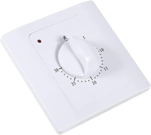 Jadeshay Countdown Timer Schalter AC 220V Timer Switch 30Min Lichtschalter mit Zeitschaltuhr für Badezimmer Lüfter Lichter Abluftventilator Jadeshay Countdown Timer Schalter AC 220V Timer Switch 30Min Lichtschalter mit Zeitschaltuhr für Badezimmer Lüfter Lichter Abluftventilator von Jadeshay