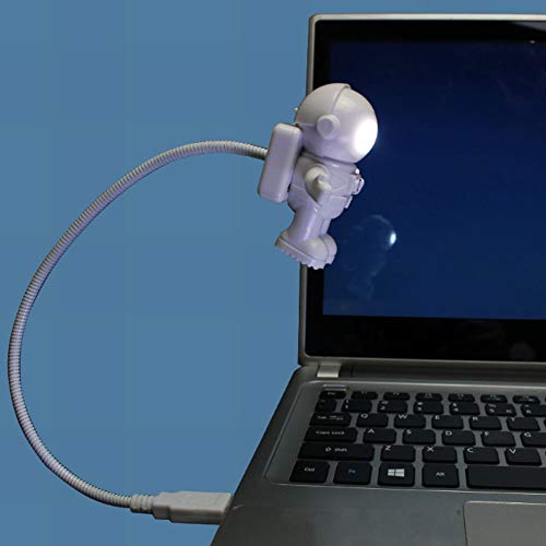 Jadeshay USB-Lampe - Astronautenform Mini USB LED Nachtlicht Computer Laptop Notebook Lampe von Jadeshay