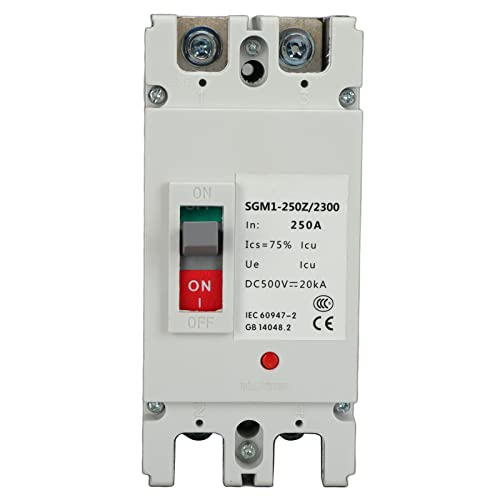 Jadeshay DC-Leistungsschalter, 2P MCCB Solarbatterieschutzschalter Isolatorschutz 250A 500V 20KA Schaltleistung Jadeshay DC-Leistungsschalter, 2P MCCB Solarbatterieschutzschalter Isolatorschutz 250A 500V 20KA Schaltleistung von Jadeshay