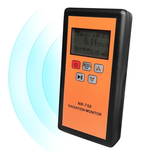 Jadeshay Strahlungsdetektor, Handheld-Nuklearstrahlungsdetektor Radioaktiver Haushaltstester Digitaler LCD-Strahlungsdetektor(NR-750) von Jadeshay