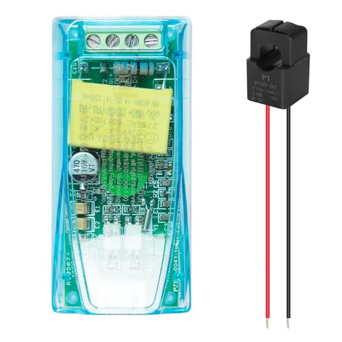 Jadeshay Stromprüfermodul, 100A AC 80-260V Spannungsprüfer Modul PZEM-004T Multifunktionsmessgerät Watt Leistungsstrom Testmodul für Elektriker Werkzeug TTL (Open CT) von Jadeshay