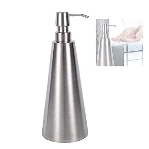 Jadpes Flüssigseifenspender, 1 STÜCK 800 ml Edelstahl Pumpseifenspender Aufsatz-Badzubehör für Flüssigkeitsbehälter Shampoo-Gel Jadpes Flüssigseifenspender, 1 STÜCK 800 ml Edelstahl Pumpseifenspender Aufsatz-Badzubehör für Flüssigkeitsbehälter Shampoo-Gel von Shanrya