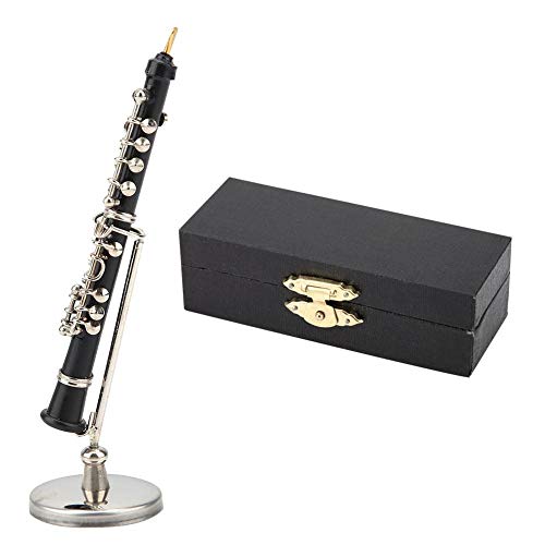 Jadpes Oboenmodell, Mini Oboe Modell Geschenke, Mini Oboe Modell Musikinstrument Ornamente Dekoration Display Geschenke von Jadpes