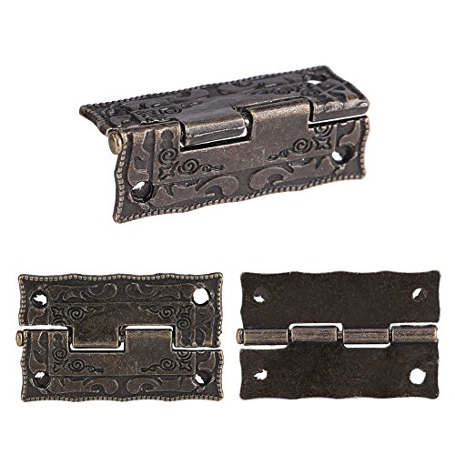 Jadpes Scharnier, 10 Stücke 0 ° -270 ° Antike Bronze Schrank Schmuckschatulle Scharniere Tür Möbel Holz Fall für Küchenschränke Schwere Jadpes Scharnier, 10 Stücke 0 ° -270 ° Antike Bronze Schrank Schmuckschatulle Scharniere Tür Möbel Holz Fall für Küchenschränke Schwere von Jadpes