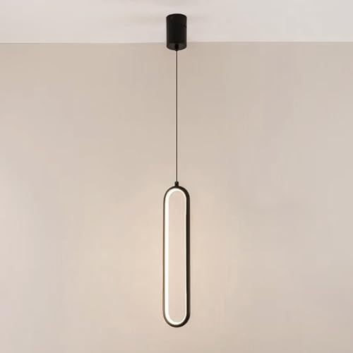 Jadssox LED-Hängelampe, Schwarze Pendelleuchte, Bar, Moderne lineare Kronleuchter, Deckenlampen, Wohnzimmer-Dekor, Hängeleuchten, Einzelkopf-Kücheninsel-Beleuchtungskörper Jadssox LED-Hängelampe, Schwarze Pendelleuchte, Bar, Moderne lineare Kronleuchter, Deckenlampen, Wohnzimmer-Dekor, Hängeleuchten, Einzelkopf-Kücheninsel-Beleuchtungskörper von Jadssox