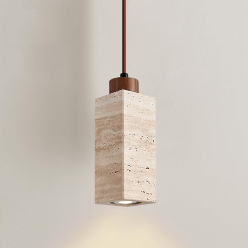 Jadssox Naturstein-Hängelampe, Moderne Pendelleuchte, Wabi-Sabi-Stil, Travertin-Deckenleuchte, Holz-Hängelampen, Mini-Pendelleuchte für Kücheninsel, Esszimmer Jadssox Naturstein-Hängelampe, Moderne Pendelleuchte, Wabi-Sabi-Stil, Travertin-Deckenleuchte, Holz-Hängelampen, Mini-Pendelleuchte für Kücheninsel, Esszimmer von Jadssox