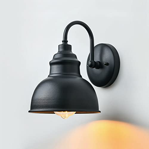 Jadssox Retro Außenwandleuchte Beleuchtung Außen Metall Wandlaterne Klassische Scheunenlampe, Außenwandleuchten E27 Wandleuchten für Bauernhaus Veranda Garten Tür Garage von Jadssox