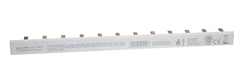 1-Phasen Stiftschiene, geschlossen 12 x 1 Pol, 216 mm lang, Modulbreite: 17,80 mm von Jäger Direkt