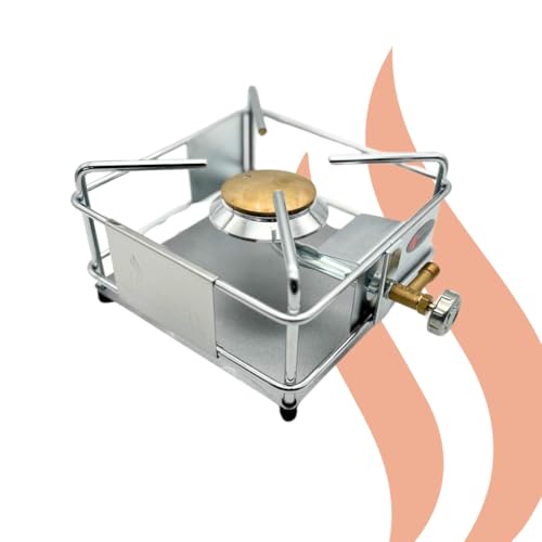 Jaeger Räuchereiprodukte | Gaskocher 2,5 kW für Räucherofen bis 110 cm | mit Schlauch & Druckminderer | präzise regulierbar | Propangas-Brenner | leicht, robust & sofort einsatzbereit Jaeger Räuchereiprodukte | Gaskocher 2,5 kW für Räucherofen bis 110 cm | mit Schlauch & Druckminderer | präzise regulierbar | Propangas-Brenner | leicht, robust & sofort einsatzbereit von Jaeger Räuchereiprodukte