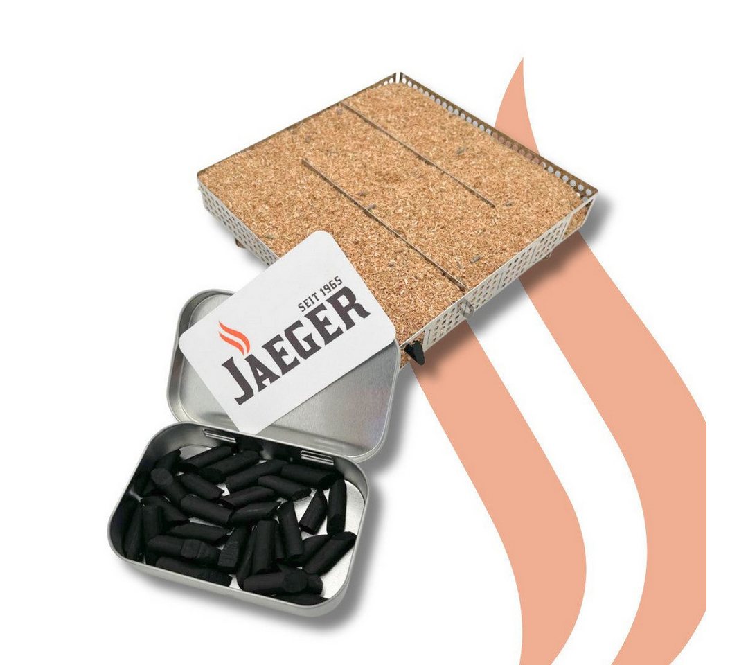 Jaeger Räuchereiprodukte Räucherbox Jaeger-Kaltrauch-Anzünder (30-tlg) von Jaeger Räuchereiprodukte