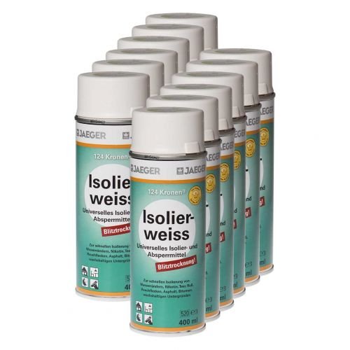 12 x Jaeger 124 Kronen Isolierweiss weiß 0,4l von Jaeger