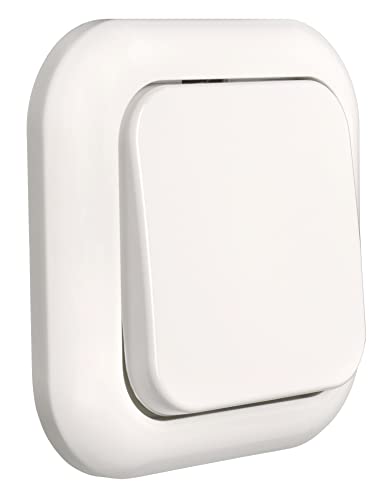 Opus Basic 560.020.27 Abdeckrahmen, 2-fach, alpinweiß von Opus