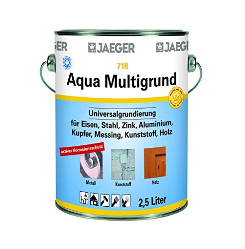 Jaeger Aqua Multigrund Universalgrundierung weiss (375 ml) von Jaeger