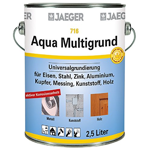 Jaeger Aqua Multigrund Universalgrundierung weiss 2,5 Liter von Jaeger